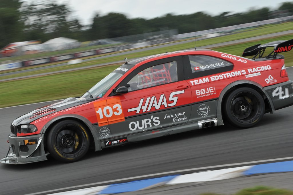 Brian Mikkelsen bliver en af kørerne i årets DEC-serie, med den BMW han bl.a. har anvendt i Special Saloon Car
(Foto: Morten Alstrup)